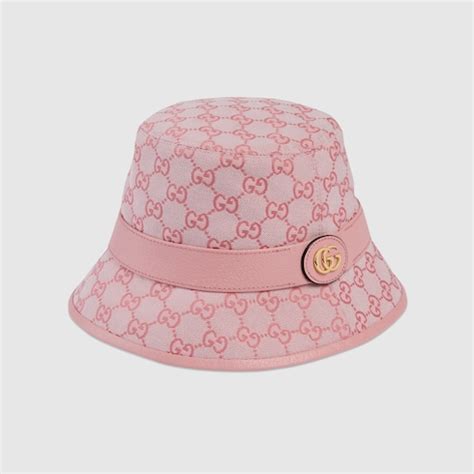 pink gucci bucket hat|gucci bucket hat reversible.